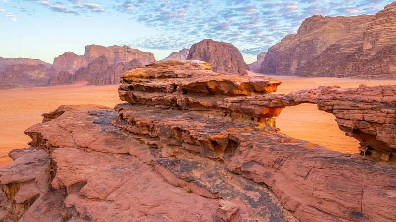 Wadi Rum v Jordánsku