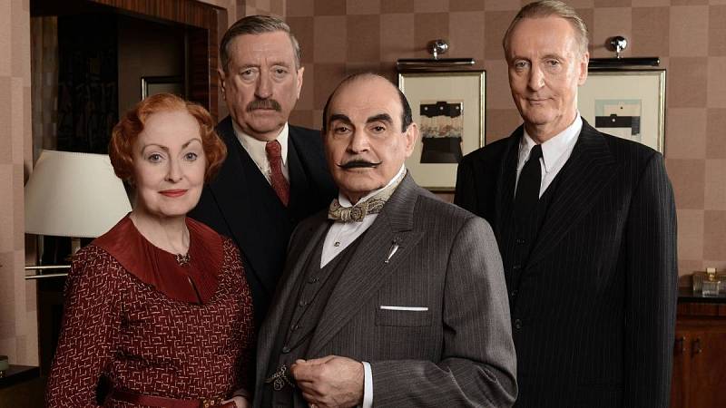 David Suchet, Hugh Fraser, Pauline Moran